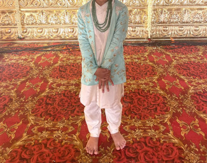 Picture of Rawsilk Zardosi Kurta and pant For 4-6Y