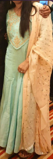 Picture of Gown with dupatta