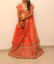 Picture of Net Lehenga with all over work