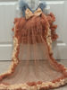 Picture of Ruffled long tail party Frock For 1-2Y