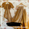 Picture of Golden Tissue lehenga For 6-8Y