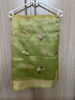 Picture of Never worn Pista green fancy saree