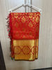 Picture of Red Bridal Kanchipattu Saree