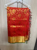 Picture of Red Bridal Kanchipattu Saree