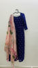 Picture of Georgette Frock with Floral Dupatta