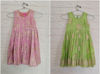 Picture of Never worn Pink & Green Tissue Frocks Combo For 1-2Y