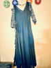 Picture of Indya brand teal blue party wear dress