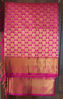 Picture of Rani pink silk brocade saree