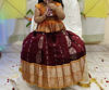 Picture of Kanchi Pattu lehanga set For 2-4Y