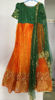 Picture of Organza Frock with cutwork duppatta