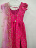 Picture of Anarkali with net cutwork Dupatta