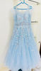 Picture of Ice blue Bridal Frock