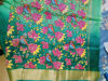 Picture of Kota silk saree with unstitched blouse