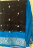 Picture of Banarasi Semi Katan Saree with embroidery blouse