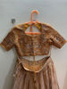 Picture of Golden Tissue lehenga For 6-8Y