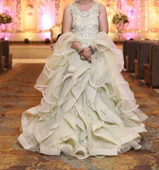 Picture of Heavy layered ball gown