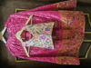 Picture of Paithani border halter neck silk lehenga For 6-8Y