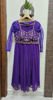 Picture of Violet sparkle indo western dress with overcoat