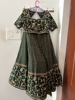 Picture of Bottle Green Bridal Lehenga