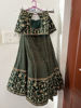 Picture of Bottle Green Bridal Lehenga