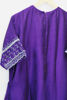 Picture of Georgette dark purple long frock