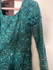 Picture of Teal Green Anarkali suit dress with full sleeves