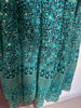 Picture of Teal Green Anarkali suit dress with full sleeves