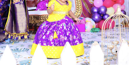 Picture of Custommade Purple Langa For 1-2Y