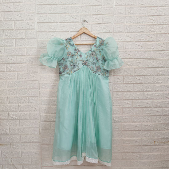 Picture of Never worn Kota Embroidered Alia Cut Frock