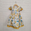 Picture of Never worn Combo of Art Silk Frock and Cotton Frock For 2-3Y