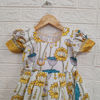 Picture of Never worn Combo of Art Silk Frock and Cotton Frock For 2-3Y