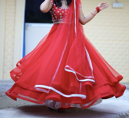 Picture of Red Lehenga