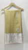 Picture of Gold and baby pink new semi Kanjeevaram saree