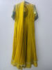 Picture of Yellow designer kalamkari anarkali