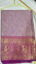 Picture of Semi pattu purple and pink saree