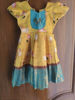 Picture of Pichwai frock and Organza lehenga combo for 1-3Y