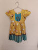 Picture of Pichwai frock and Organza lehenga combo for 1-3Y