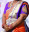 Picture of Pattu Saree with maggam work Blouse