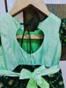 Picture of Green velvet Long Frock For 2-4Y