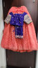 Picture of Peach and Purple color Lehenga