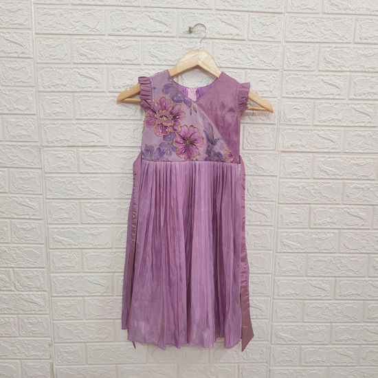 Picture of Never worn Trending Tissue Frock For 3-4Y