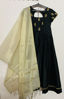 Picture of Never worn black raw silk anarkali