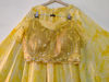 Picture of Lemon yellow ruffle Lehenga