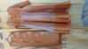Picture of Gold colour tissue long frock