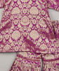 Picture of Purple Brocade Kurta Sharara Set For 2Y