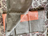 Picture of Peach and Grey Semi Silk Saree