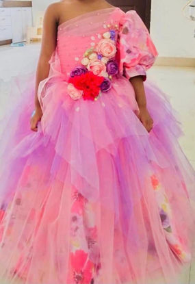 Picture of Designer Floral Frock 4-5Y