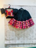 Picture of Black Paithani Style Lehenga For 2-4Y