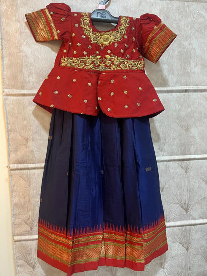 Picture of Pattu Lehenga For 2-4Y