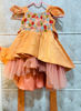 Picture of Designer High-low Frock with work For 1-2Y